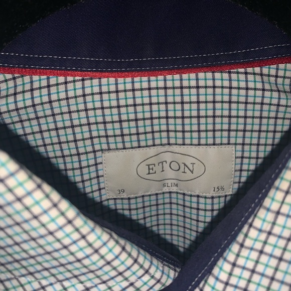 Eton shirt size 15.5 slim - Picture 6 of 7